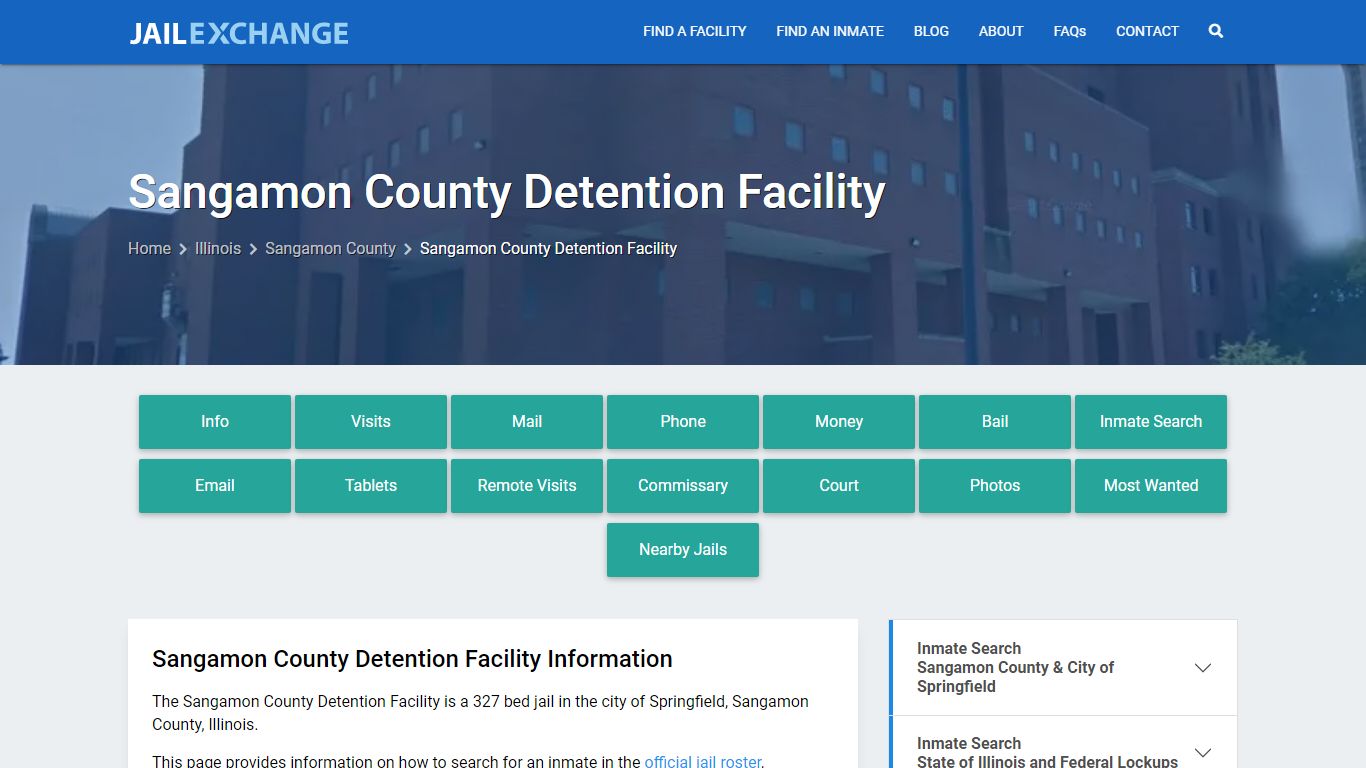 Sangamon County Detention Facility - Jail Exchange